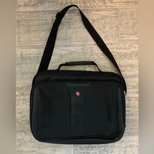 SwissGear Wenger The Patriot Computer Case Briefcase Black